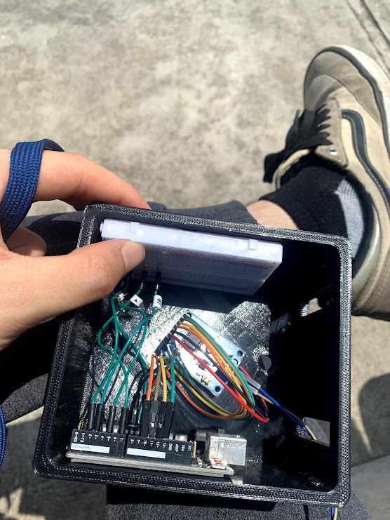 Blinker control box — field version